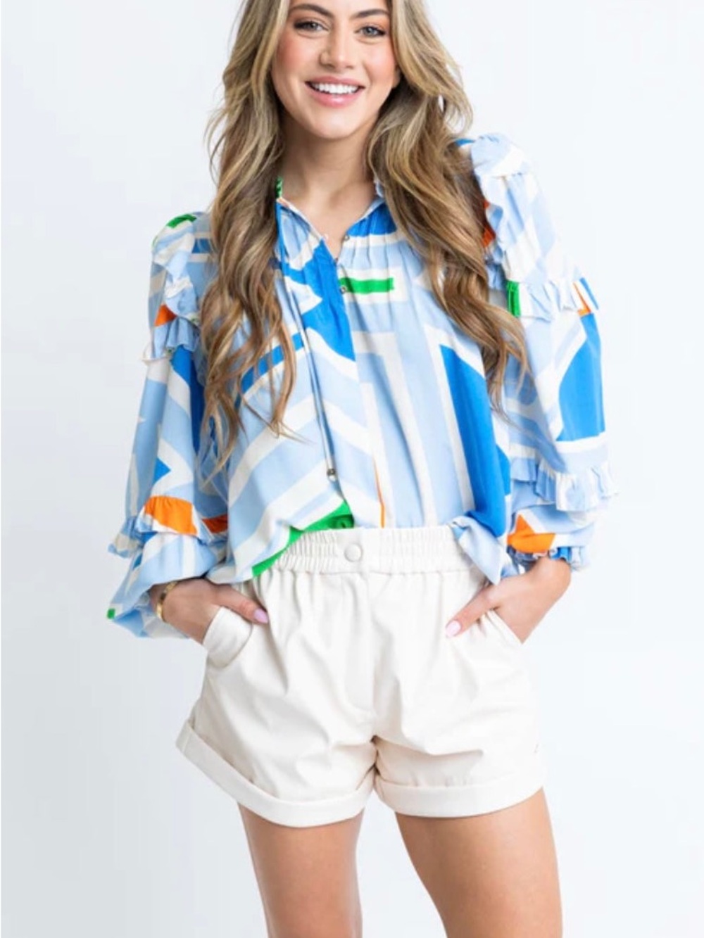 Karlie Geometric Top